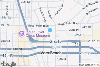 Map image of the property - 2194 Ponce de Leon Cir