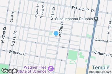 Map image of the property - 1717 Fontain St