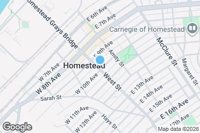 Map image of the property - 101 E 10th Ave