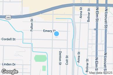 Map image of the property - 710 Cordell St
