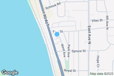 Map image of the property - 939 West Ave