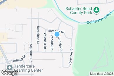 Map image of the property - 2075 Cordoba Dr