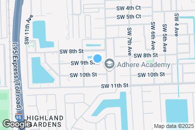 Map image of the property - 821 SW 9th St