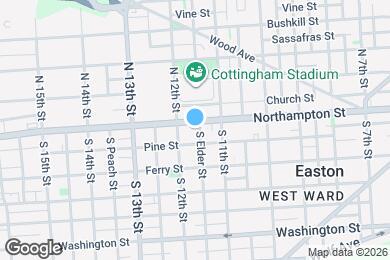 Map image of the property - 1132 Northampton St