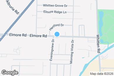Map image of the property - 6631 Elmore Rd