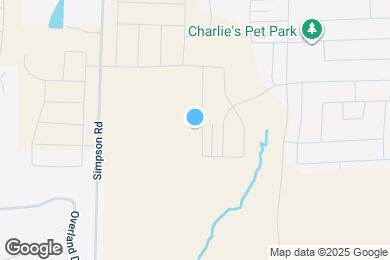 Map image of the property - 1418 Cherrybark Dr