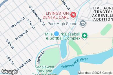 Map image of the property - 431 S Yellowstone St