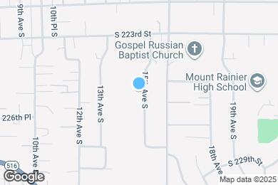 Map image of the property - 22447 15th Ave S