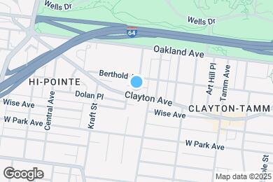 Map image of the property - 6533 Clayton Ave