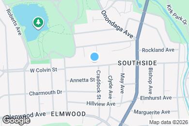Map image of the property - 1606 W Colvin St