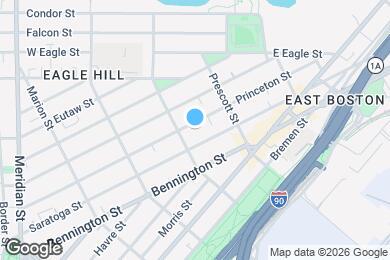 Map image of the property - 215 Princeton St