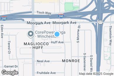 Map image of the property - Moorpark Garden Apartments