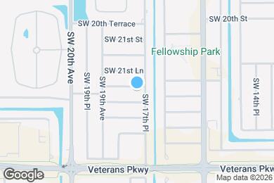 Map image of the property - 1726 SW 22nd St