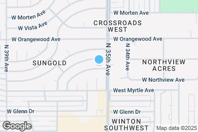 Map image of the property - 3514 W Northview Ave