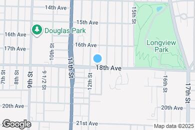 Map image of the property - 1215 18th Ave