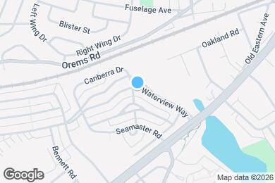 Map image of the property - 1301 Waterview Way