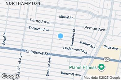 Map image of the property - 5044 Mardel Ave