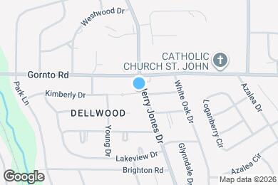 Map image of the property - 2412 Jerry Jones Drive