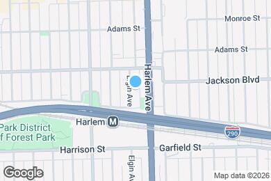 Map image of the property - 624 Elgin Ave