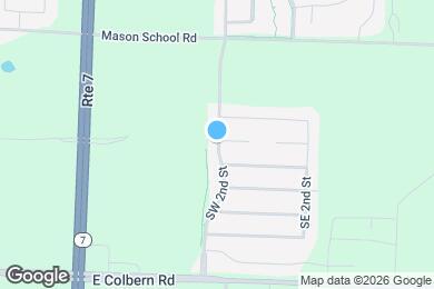 Map image of the property - 9103 SW 2nd St