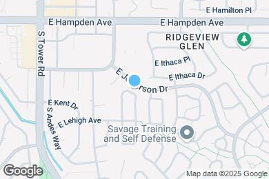 Map image of the property - 18953 E Kent Cir