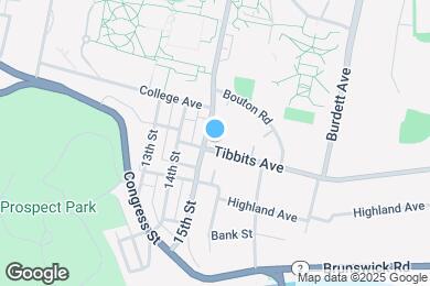 Map image of the property - 1508 Tibbits Ave
