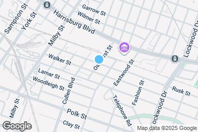 Map image of the property - 4200 Rusk St