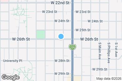 Map image of the property - 1801 S Spring Ave