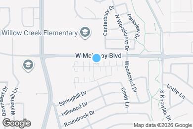 Map image of the property - 1038 Fallgate Dr