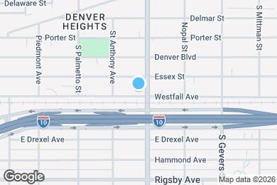 Map image of the property - 837 Westfall Ave