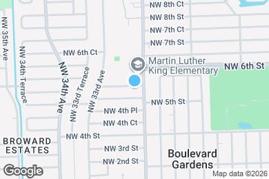 Map image of the property - 3120 NW 5th Ct