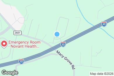 Map image of the property - The Grove