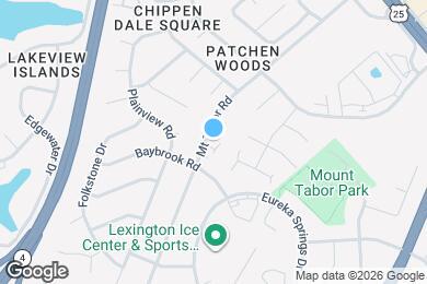 Map image of the property - 2803 Point Ct