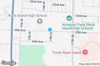 Map image of the property - 2504 15th St