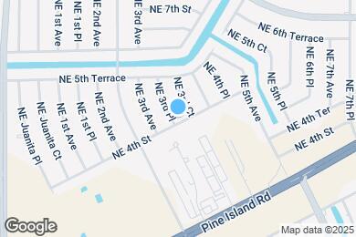 Map image of the property - 463 NE 3rd Pl