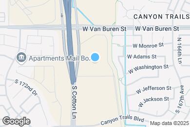 Map image of the property - Estrella Springs at Canyon Trails