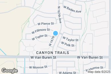 Map image of the property - 519 N 167th Dr