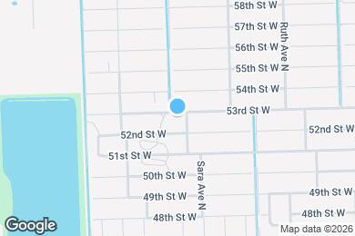 Map image of the property - 3419 53rd St W