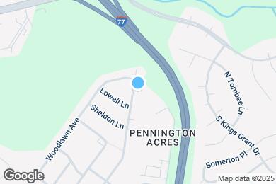 Map image of the property - 1414 Cedar Terrace