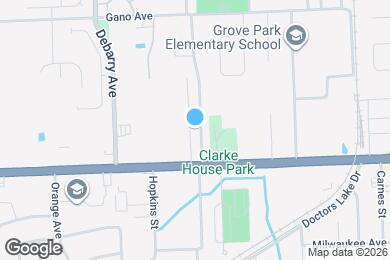 Map image of the property - 1846 Grove Park Dr