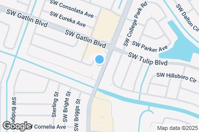 Map image of the property - 2932 SW Port St Lucie Blvd