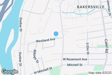 Map image of the property - 45 Westland Ave
