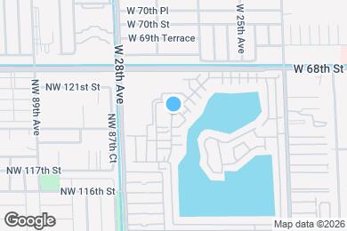 Map image of the property - 6565 W 26th Dr