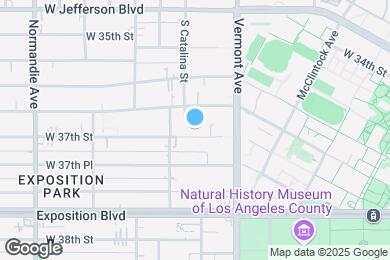 Map image of the property - 1159 W 37th St