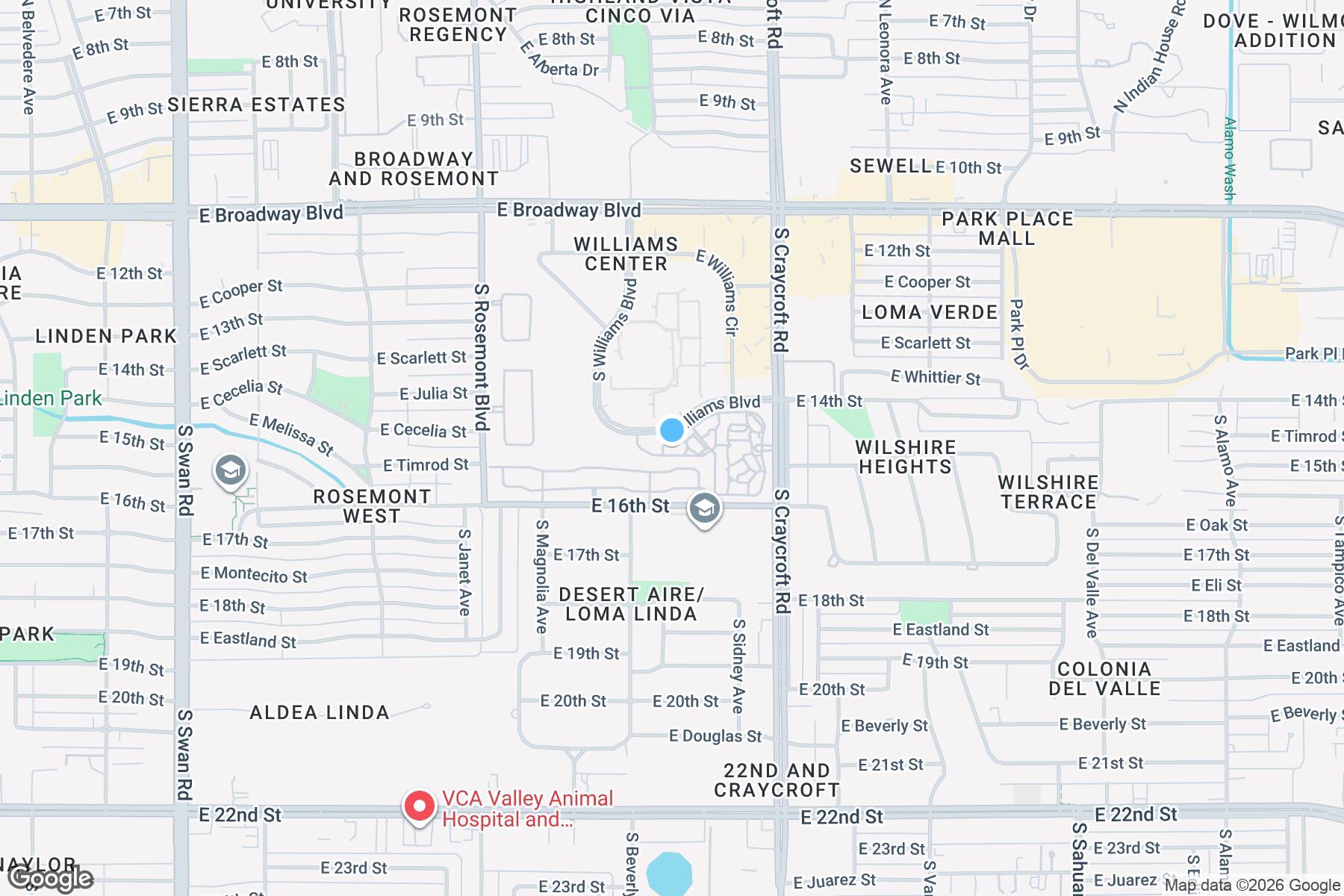 The Condominium at Williams Centre - 5400 E Williams Blvd Tucson AZ 85711 |  Apartment Finder