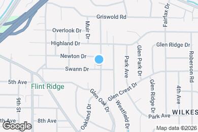 Map image of the property - 300 Swann Dr