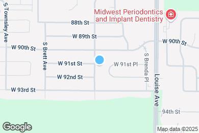 Map image of the property - 8200 S Hughes Ave