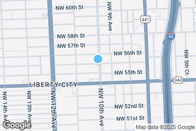 Map image of the property - 1000 NW 55th Ter