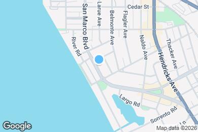 Map image of the property - 1765 San Marco Blvd