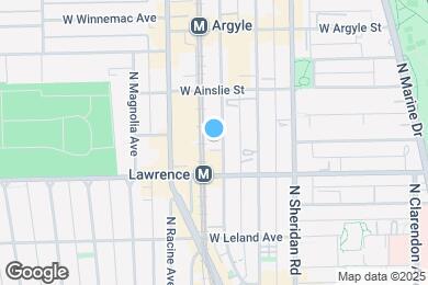 Map image of the property - 4832 N Winthrop Ave